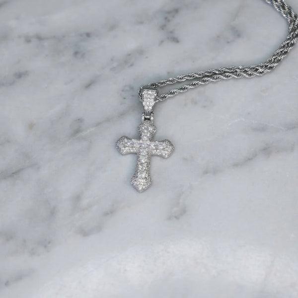 Icy Cross Chain - clear